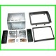 Kit 2 DIN SKODA FABIA 2007-2014 avec cage aluminium