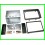 Kit 2 DIN SKODA FABIA 2007-2014 avec cage aluminium